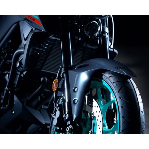 Upside-down front forks