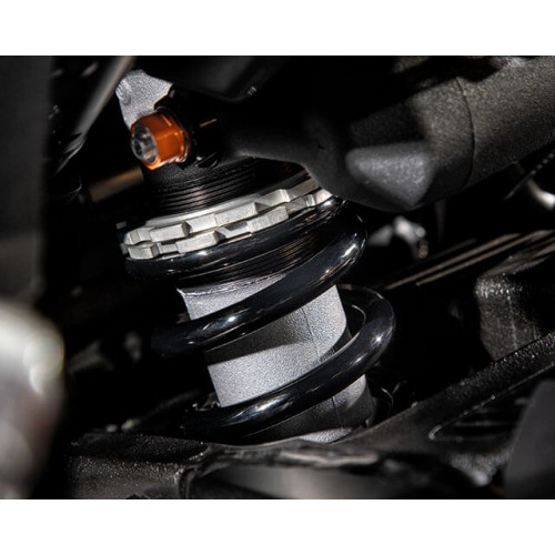 Optimised front & rear suspension