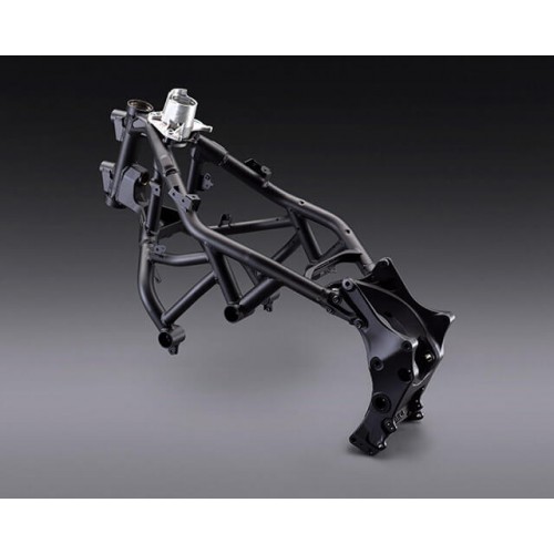 Hybrid steel and aluminium frame