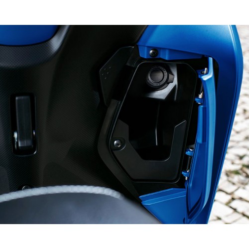 Front pocket with power socket