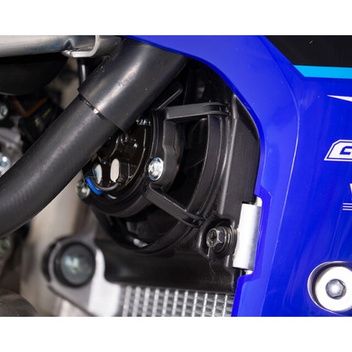 High efficiency angled radiators