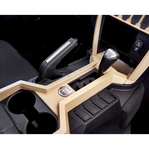 Easy-to-Use Shift and Parking Levers