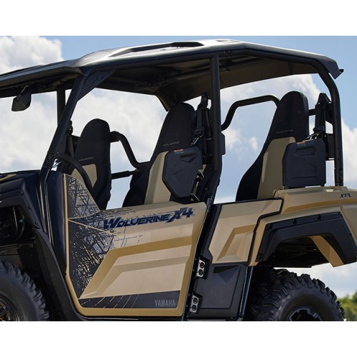 4 full-size high-back seats